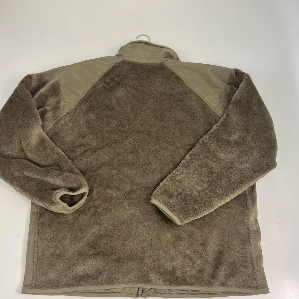Peckham Polartec Jacket Mens M‎ Brown Fleece Cold Weather GEN III Military USA